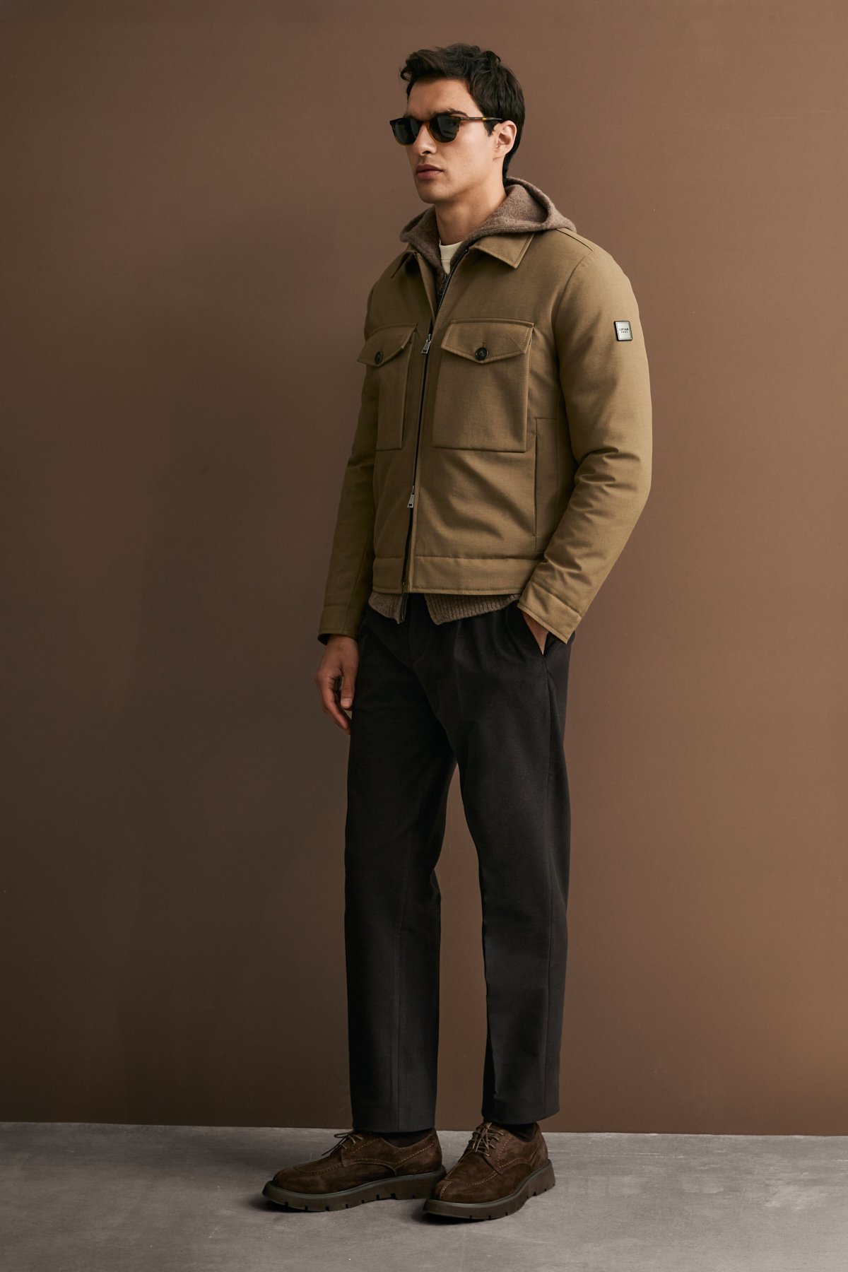 Goose Feather Male Coat Soıl - LUFIAN