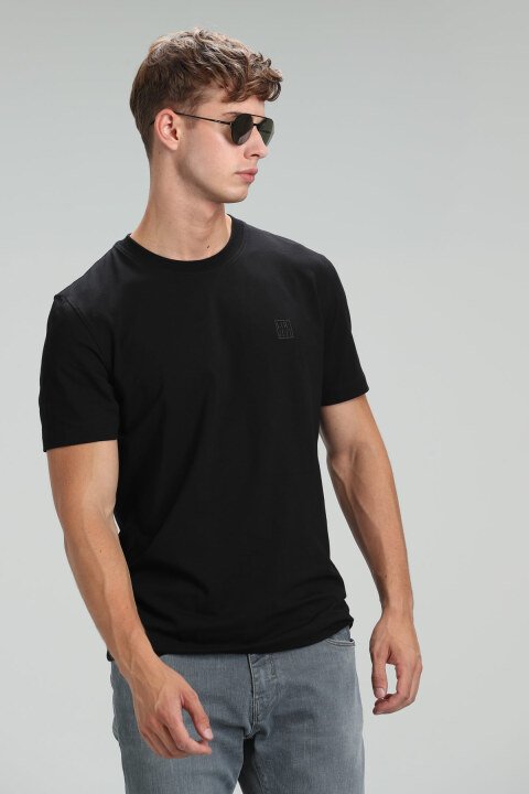 Pablo Modern Graphic T- Shirt Black - Lufian