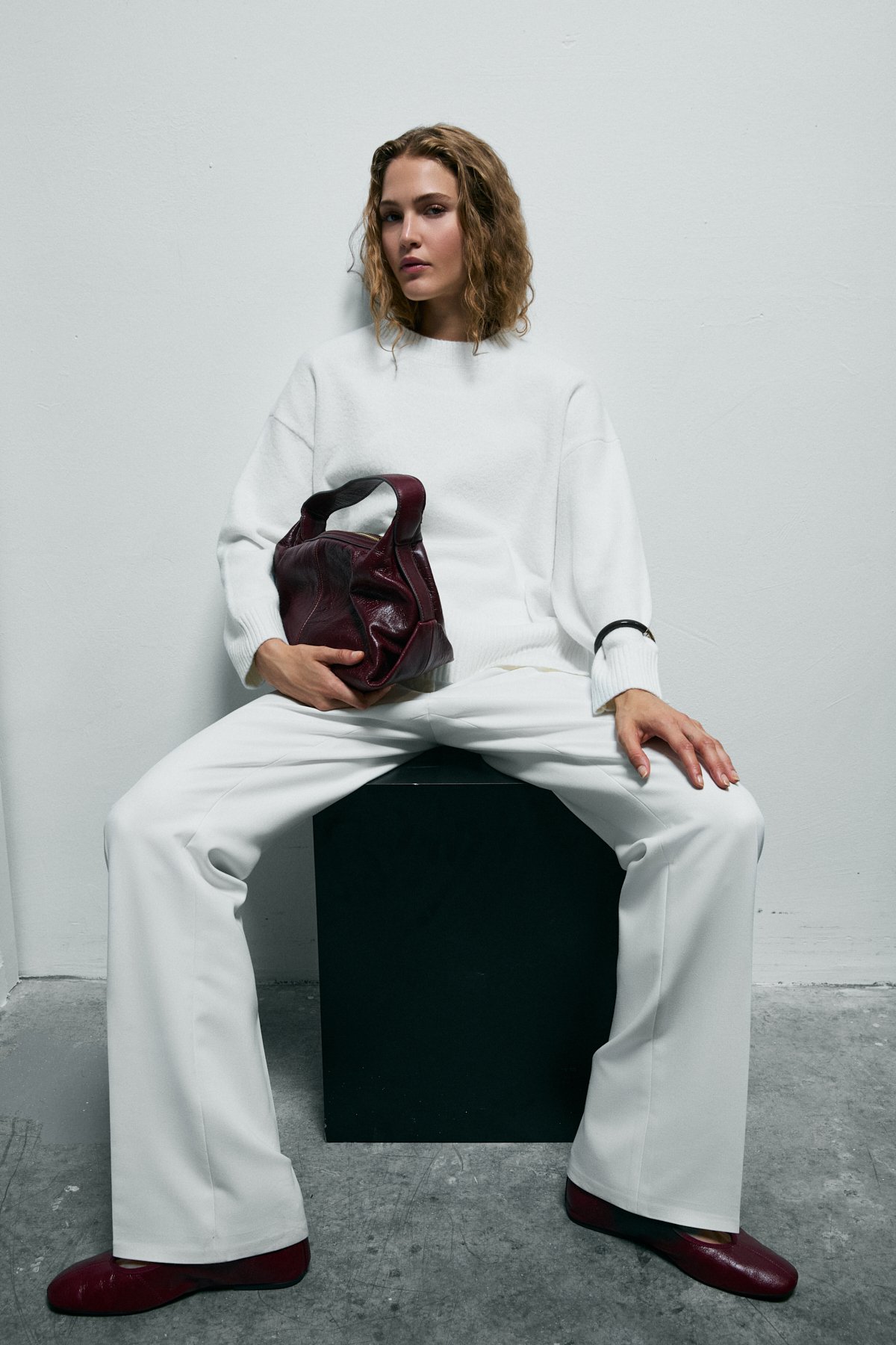 35% Acrylıc 27% Polyester 21%ptt 9% Nylon 6% Camel 2% Spandex Cream - Lufian