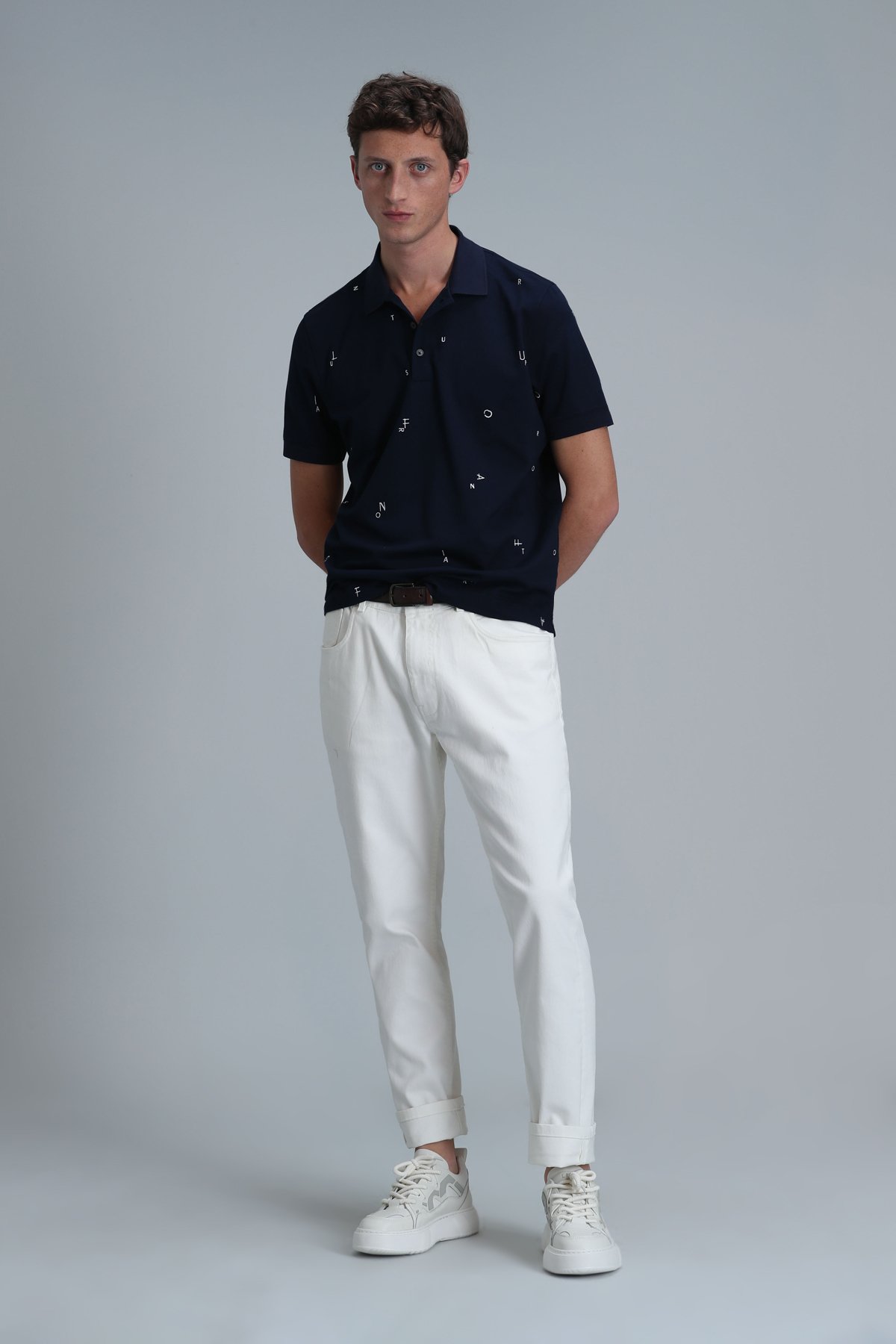 Pascal Smart Erkek Polo Tişört Lacivert - Lufian (1)