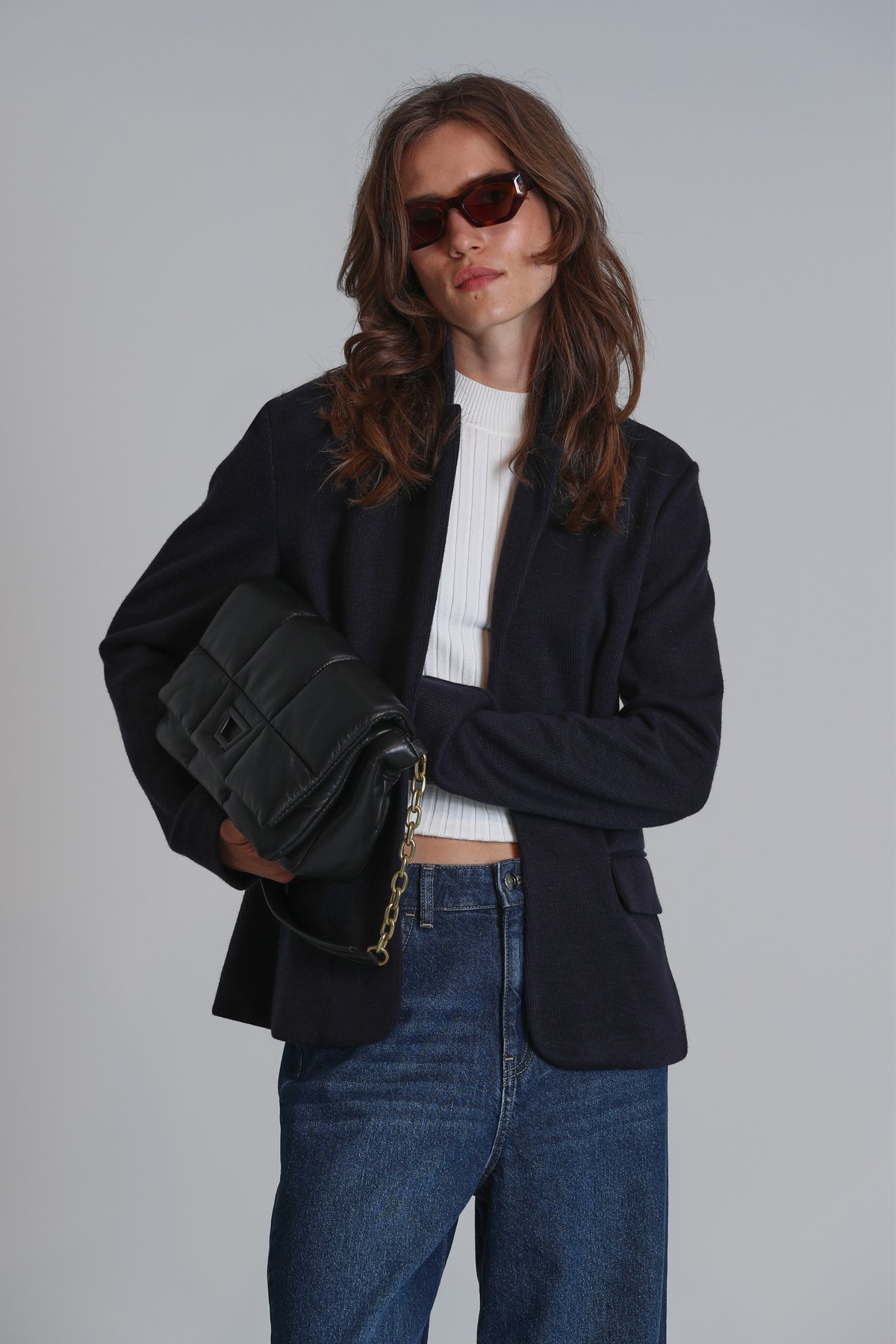 Paul Kadın Ceket Lacivert - Lufian (1)