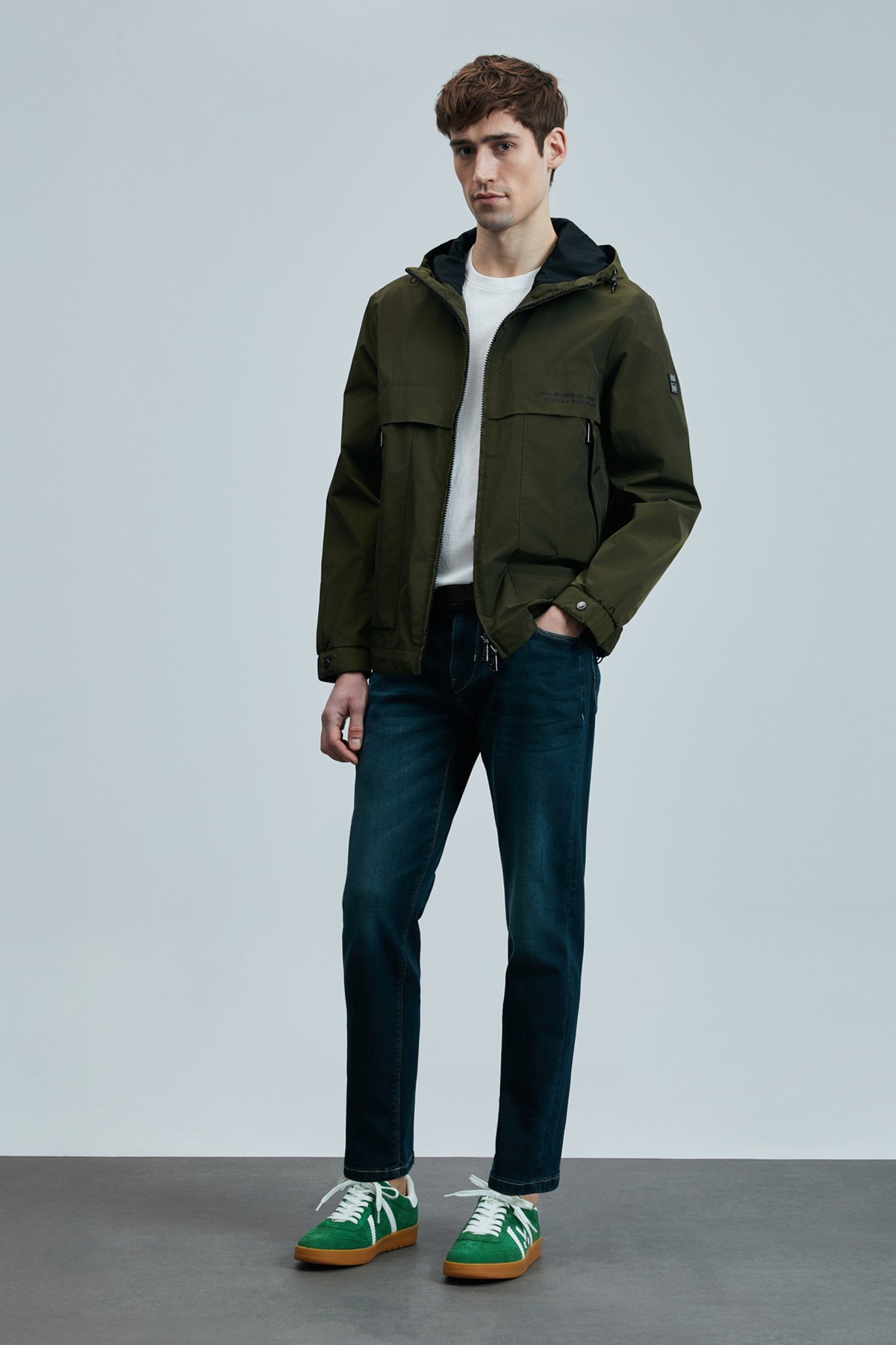 Pele Smart Jean Erkek Pantolon Slim Fit Mavi - Lufian