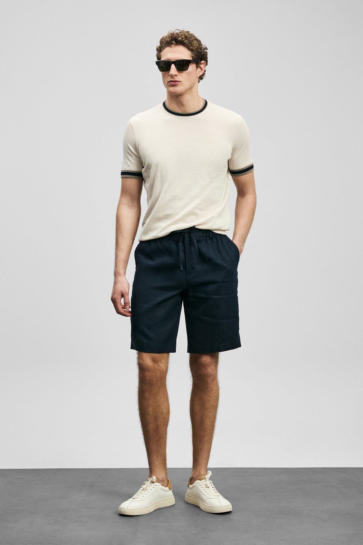 Regular Fıt Navy - LUFIAN