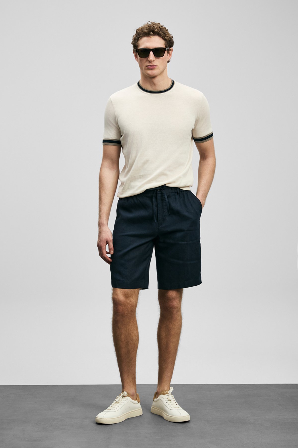 Regular Fıt Navy - LUFIAN