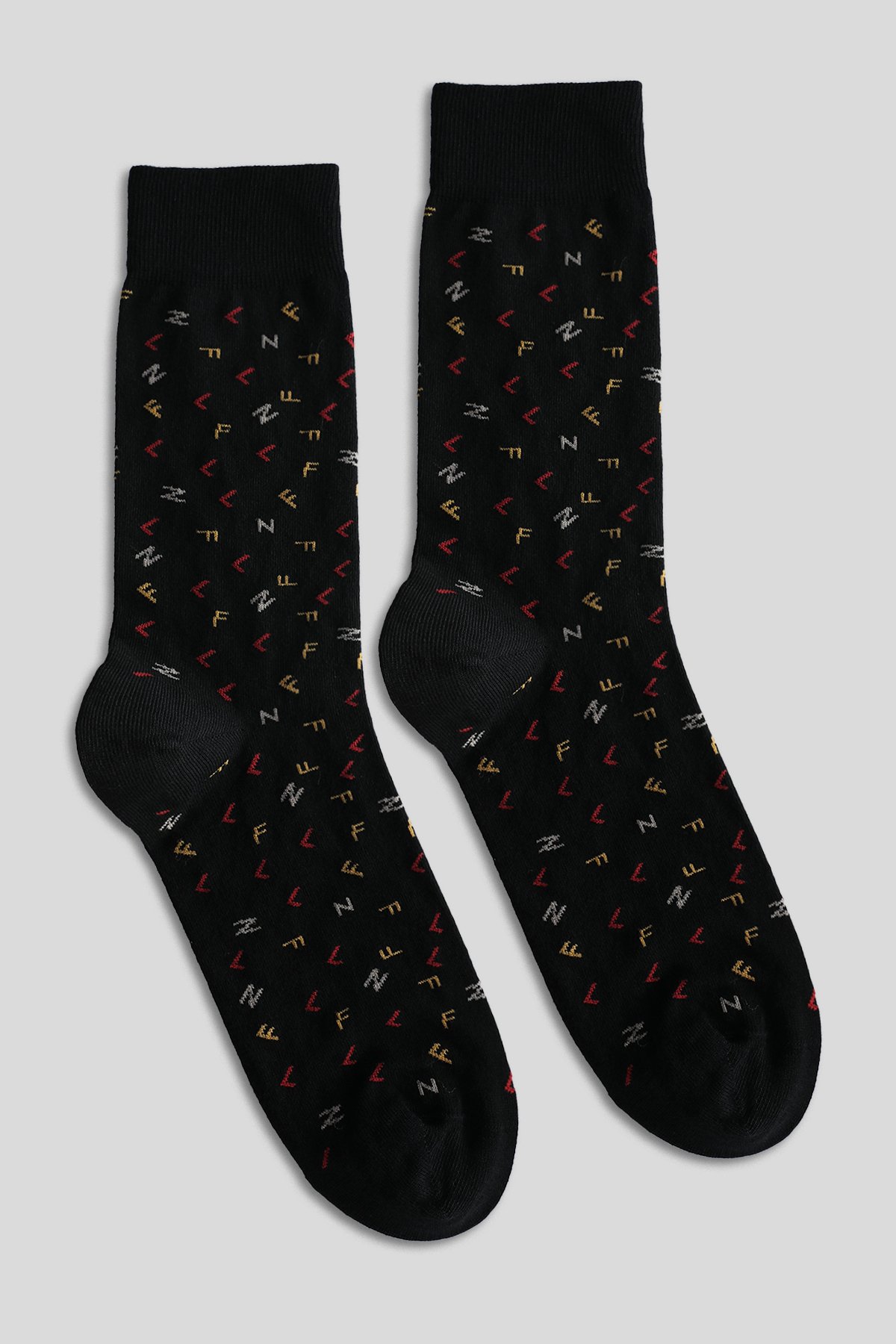 Peter Erkek Çorap Siyah - Lufian