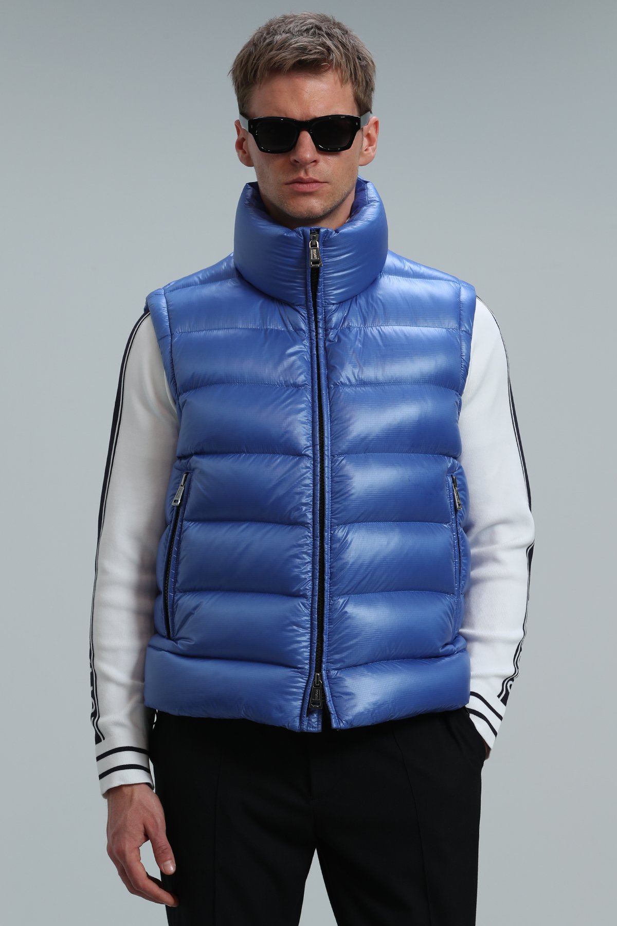 Peter Goose Feather Mens Vest Sax - Lufian