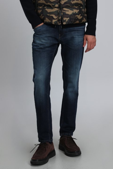 Peter Smart Jean Erkek Pantolon Regular Fit Mavi - Lufian (1)