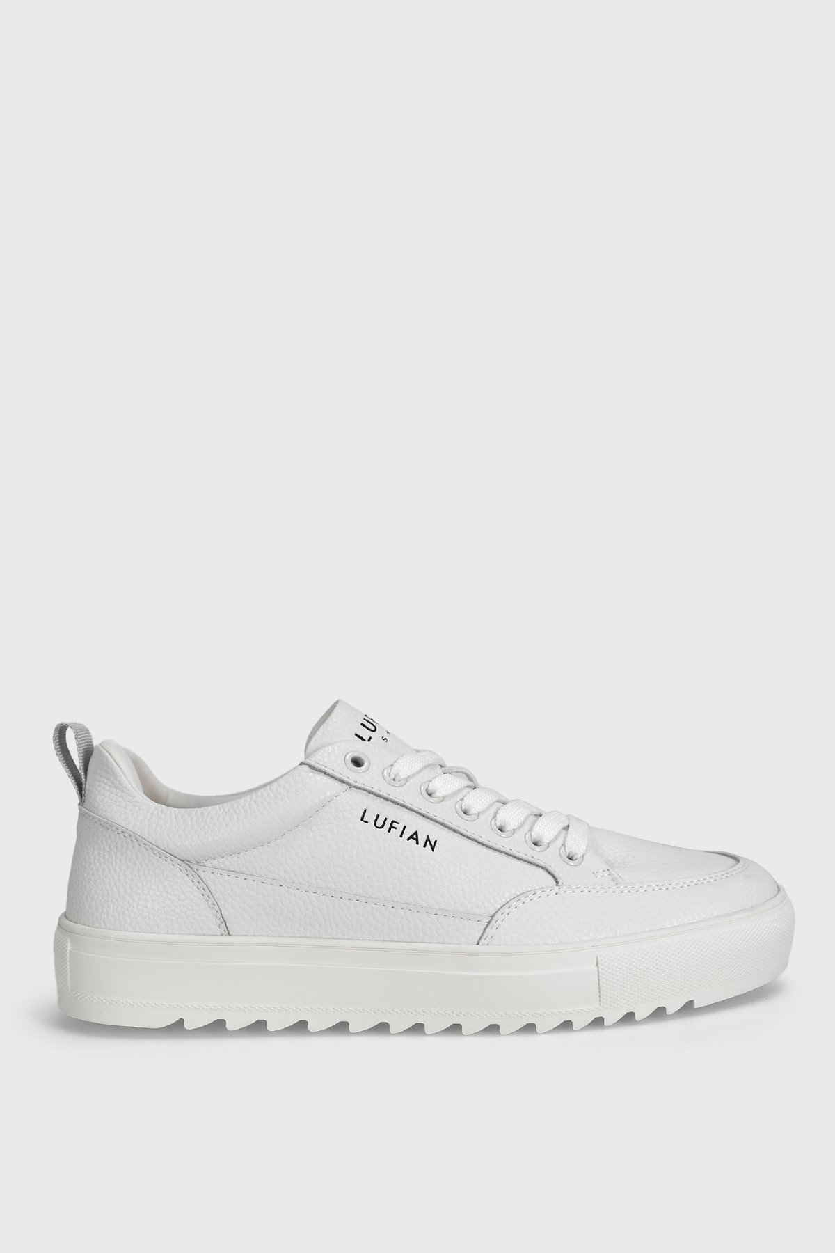 Phılıp Erkek Deri Sneaker Ayakkabı Beyaz - Lufian