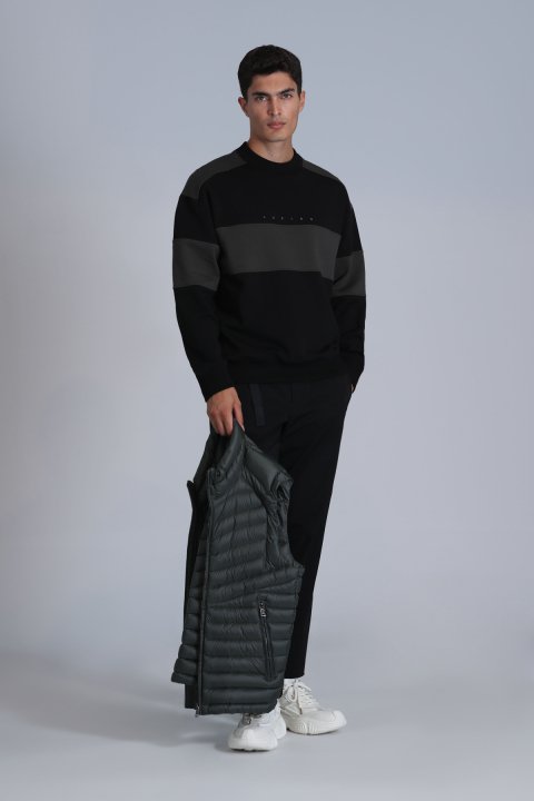 Pıeces Erkek Sweatshirt Siyah - Lufian (1)