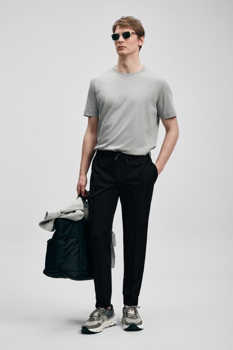 Pito Jogger Pantolon Slim Fit Siyah - Lufian