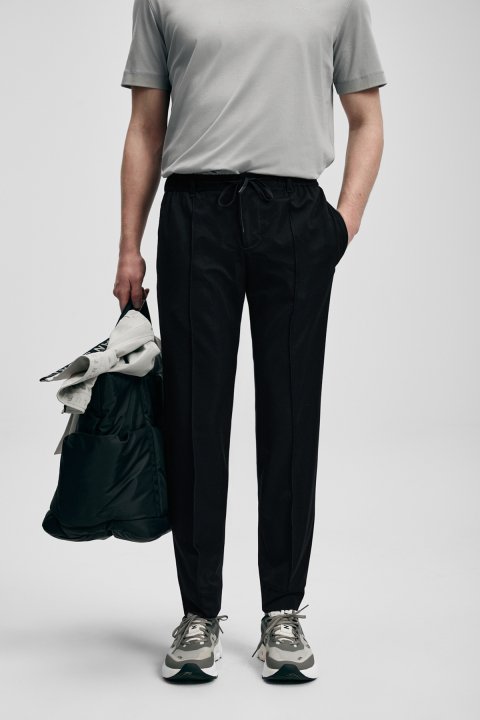 Pito Jogger Pantolon Slim Fit Siyah - Lufian (1)