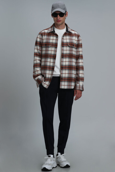 Pito Jogger Pantolon Slim Fit Lacivert - Lufian