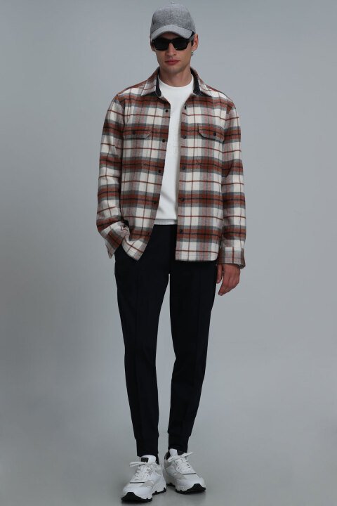 Pito Jogger Pantolon Slim Fit Lacivert - Lufian