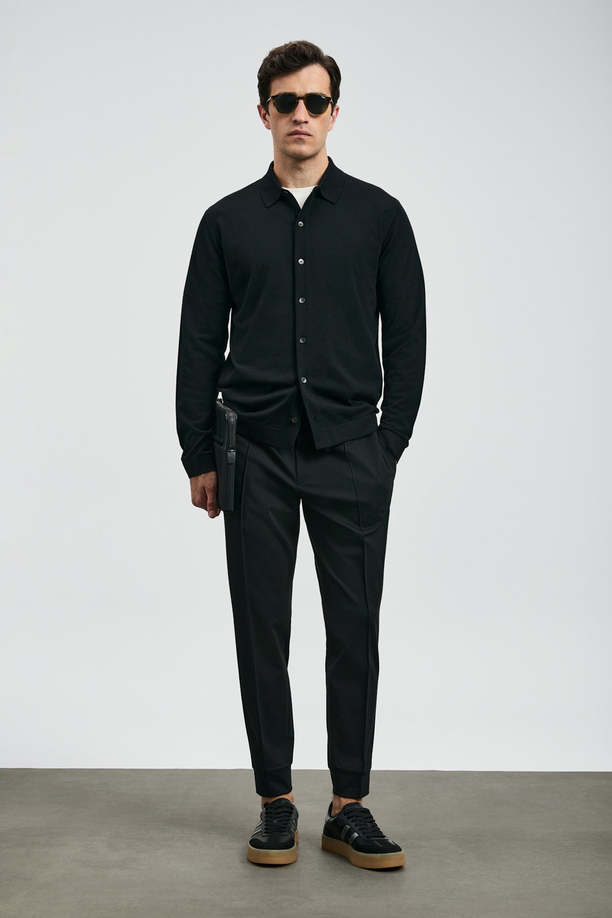 Jogger Pants Slım Fıt Black - Lufian