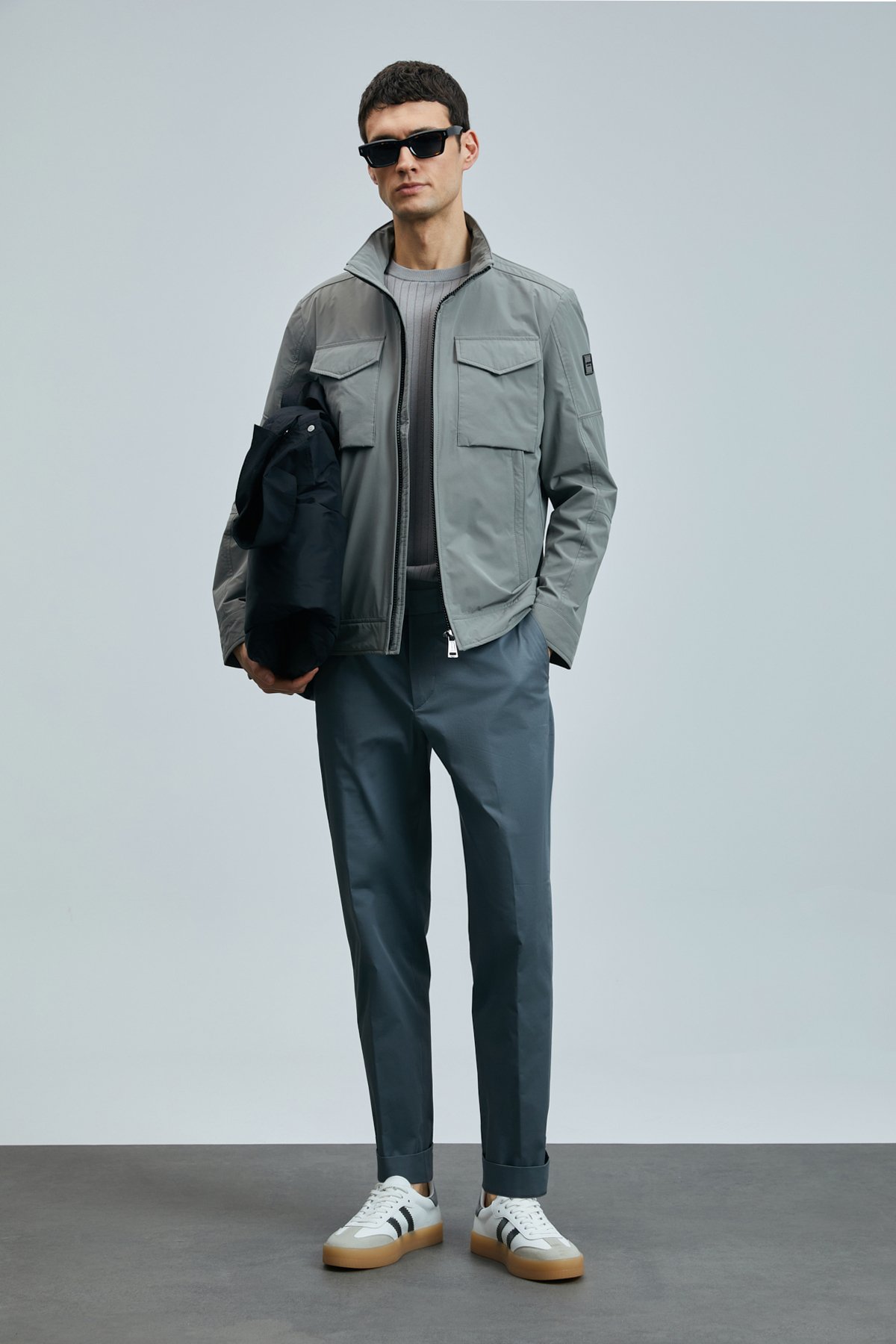 Plus Smart Erkek Chino Pantolon Slim Fit Yeşil - Lufian