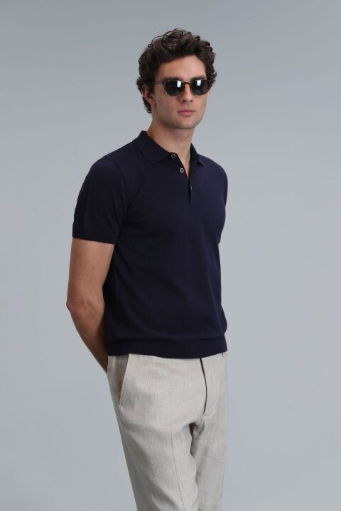 Pulls Erkek Kazak Lacivert - Lufian