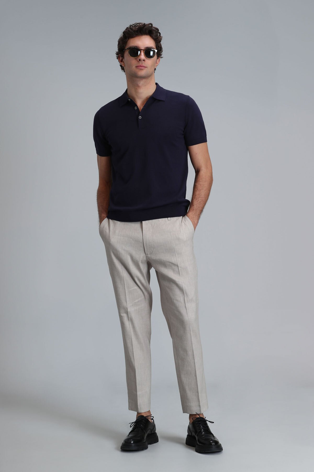 Pulls Erkek Kazak Lacivert - Lufian (1)