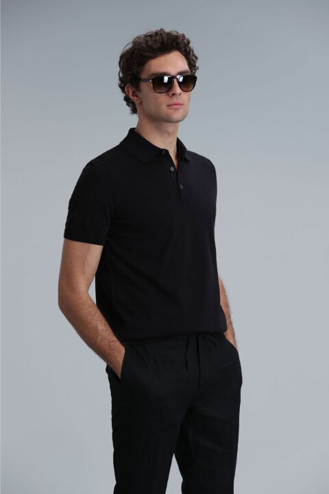 Pulls Erkek Kazak Siyah - Lufian