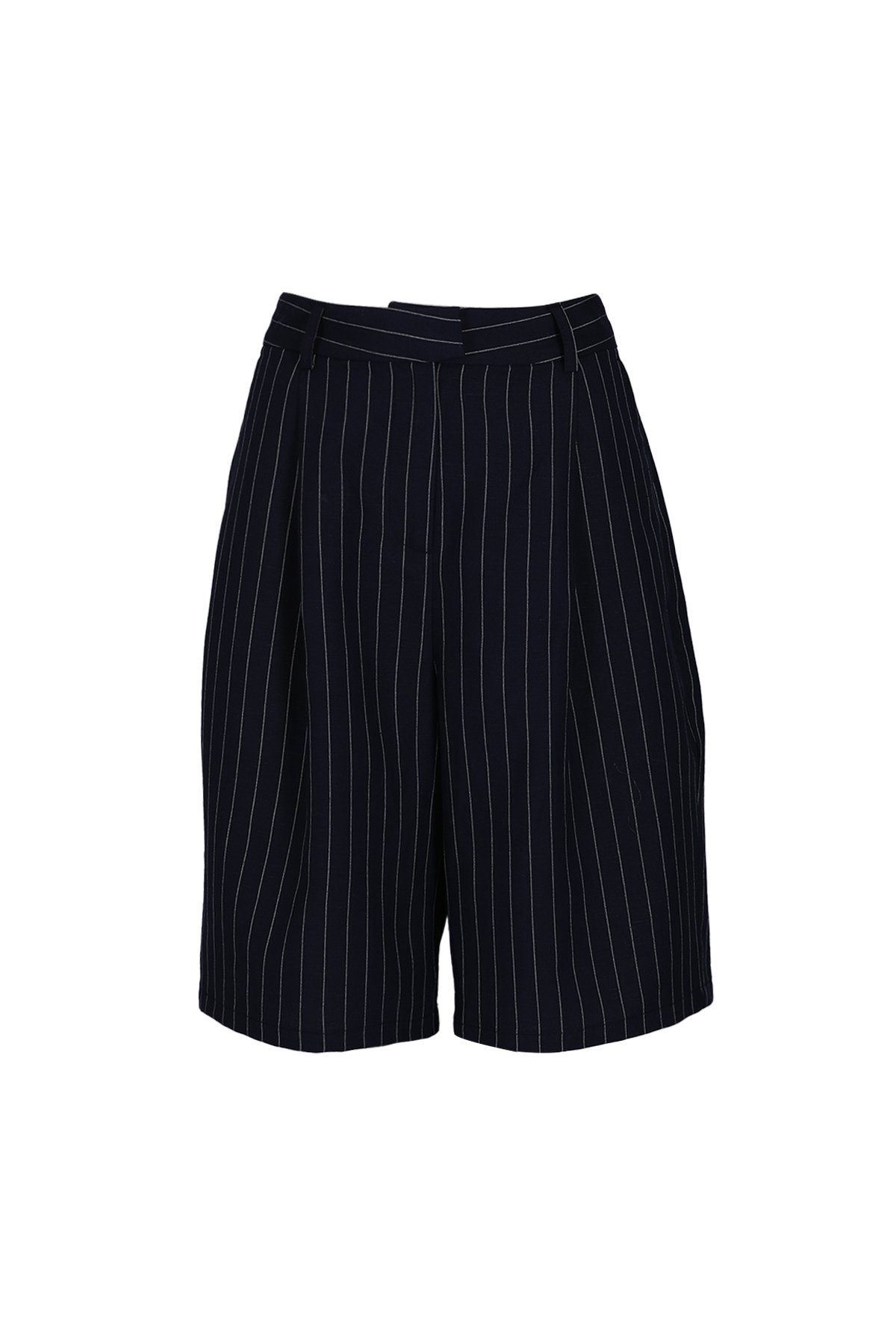 Pune Women's Shorts Navy Blue - LUFIAN