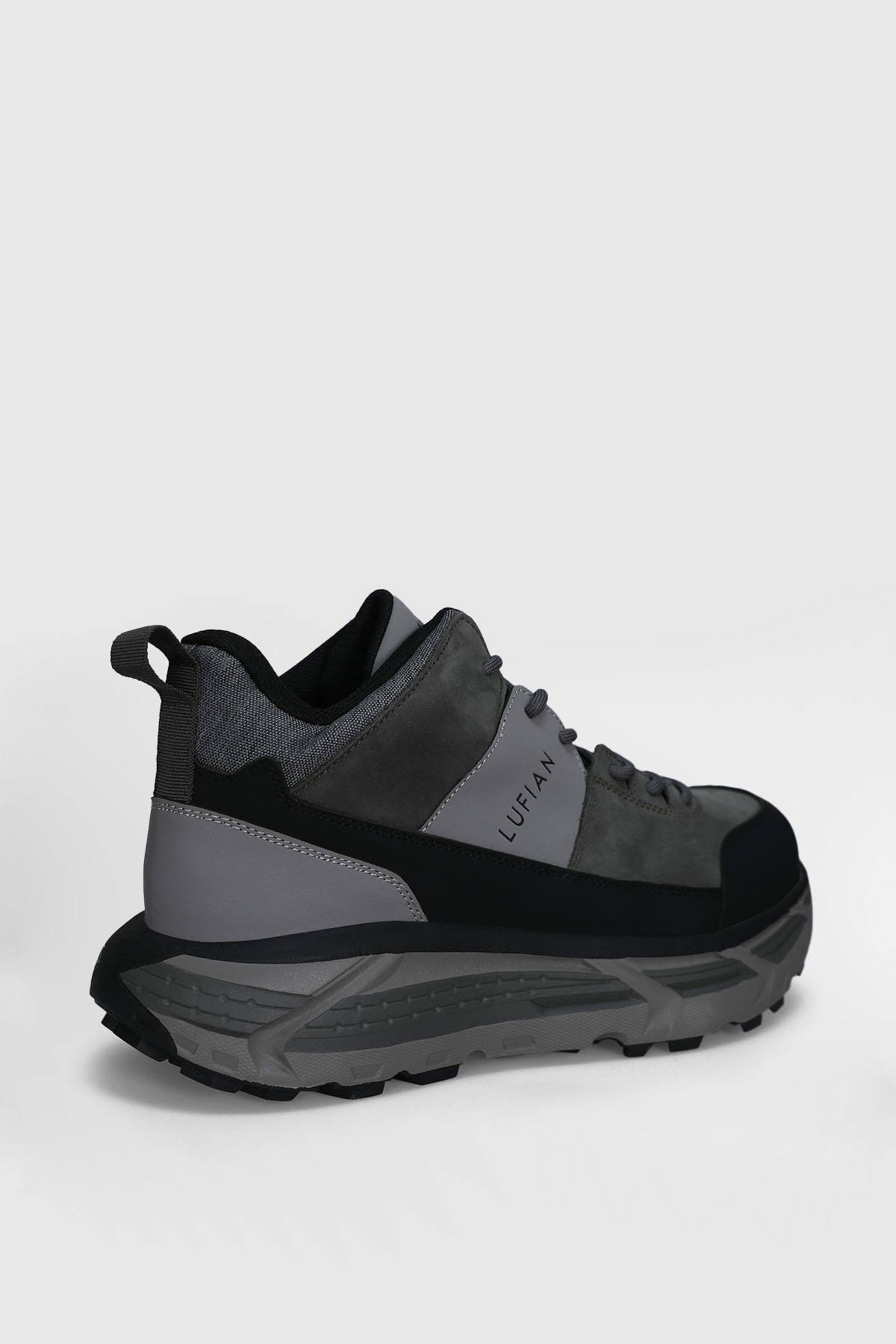 Quel Erkek Deri Bot Yeşil - Lufian (1)