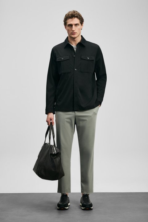 Remy Smart Erkek Chino Pantolon Slim Fit Gri - Lufian