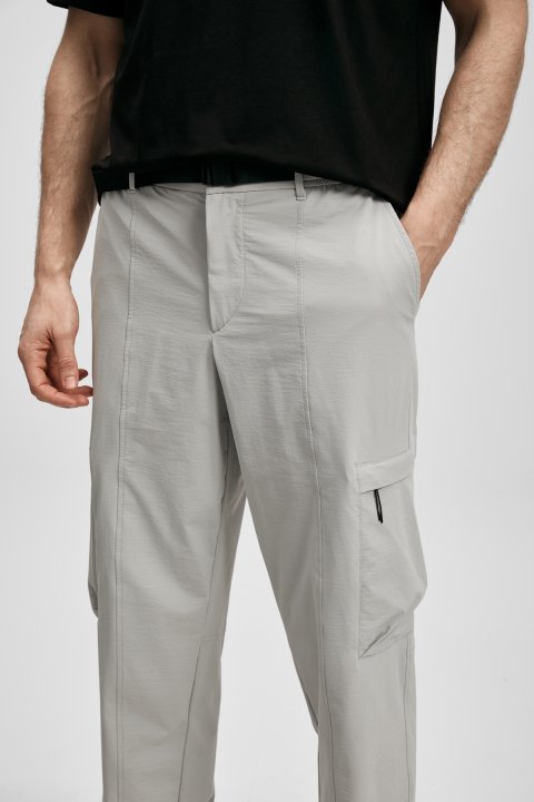 Respect Erkek Beach Jogger Pantolon Regular Fit Taş - LUFIAN