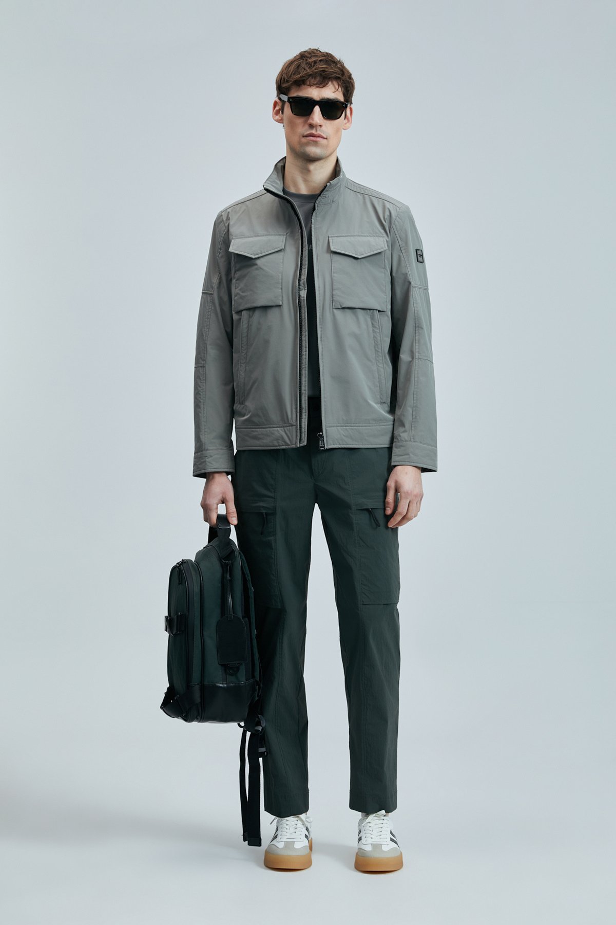 Respect Erkek Beach Jogger Pantolon Regular Fit Yeşil - Lufian