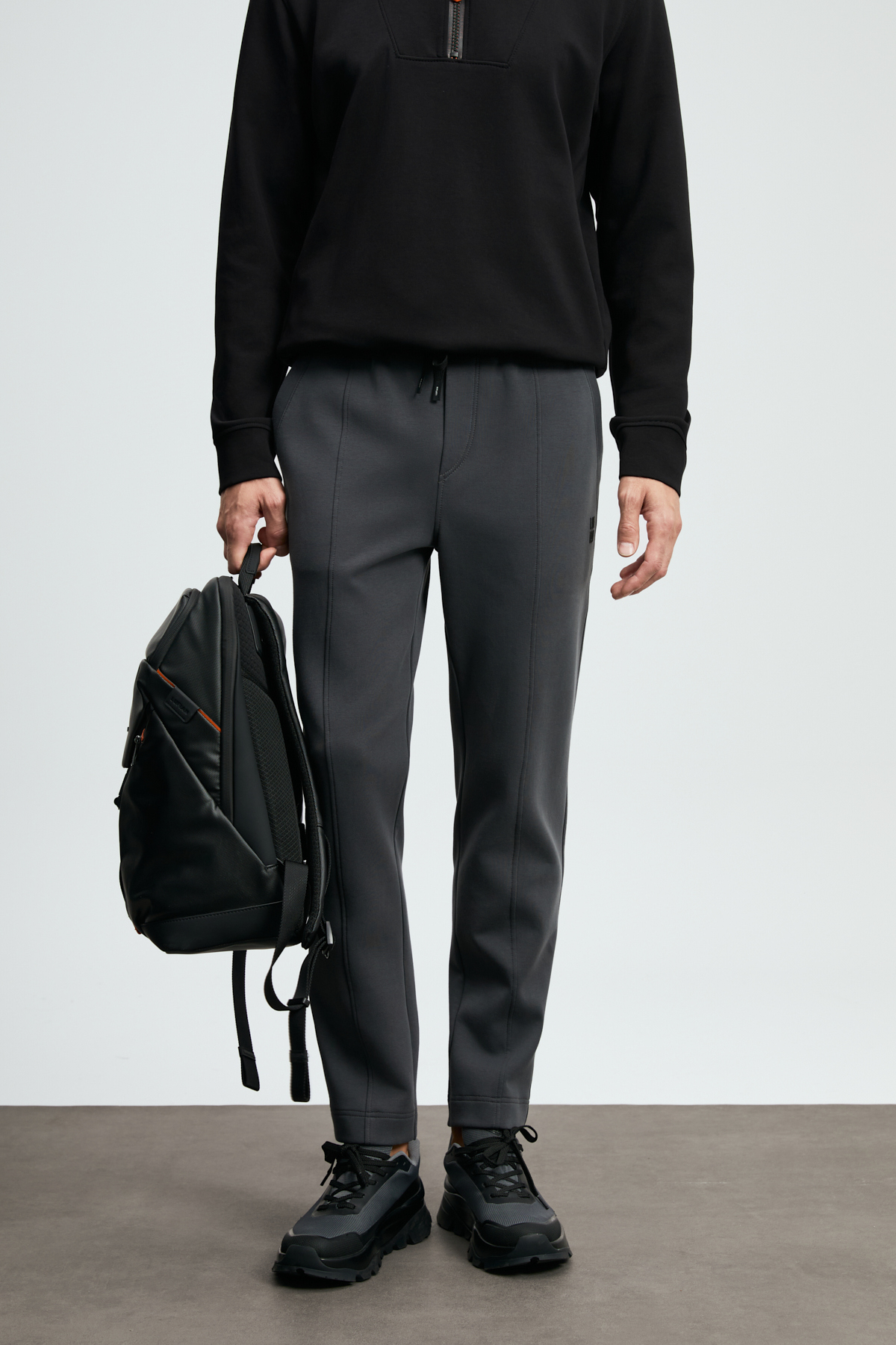 Male Tracksuit Six Anthracıte - Lufian