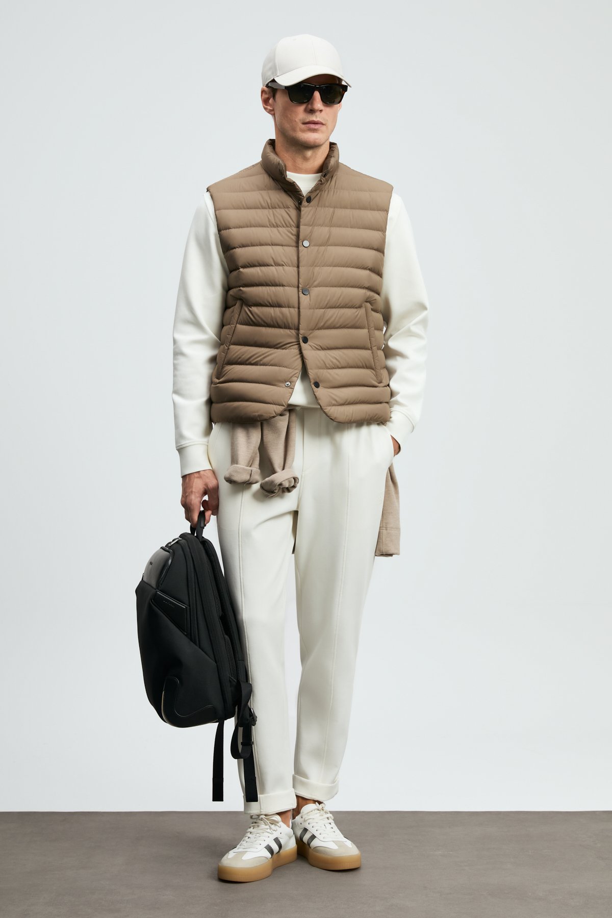 Male Tracksuit Six Off Whıte - Lufian