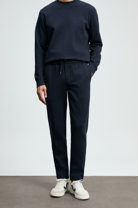Male Tracksuit Six Navy - Lufian