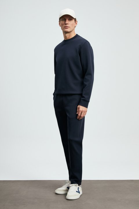 Male Tracksuit Six Navy - Lufian