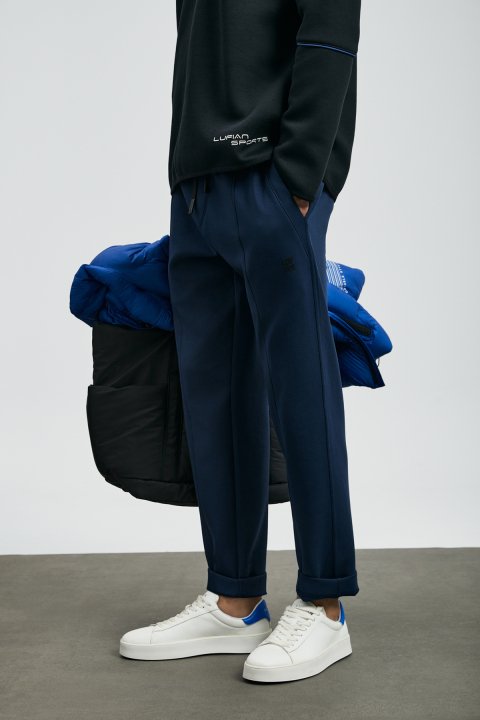 Male Tracksuit Six Navy - Lufian (1)