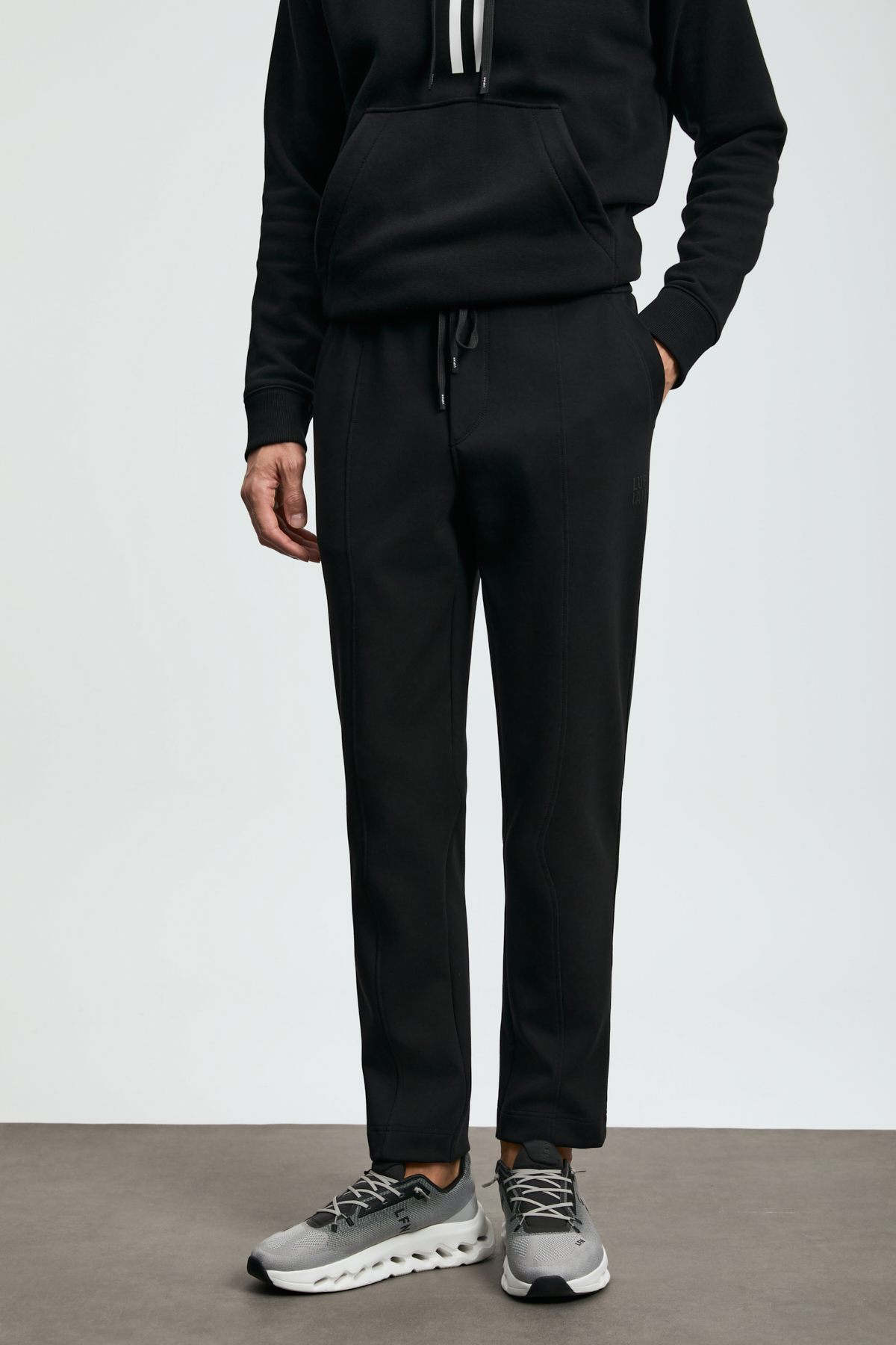 Male Tracksuit Six Black - Lufian