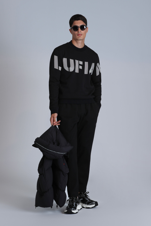 Rex Erkek Eşofman Altı Siyah - Lufian