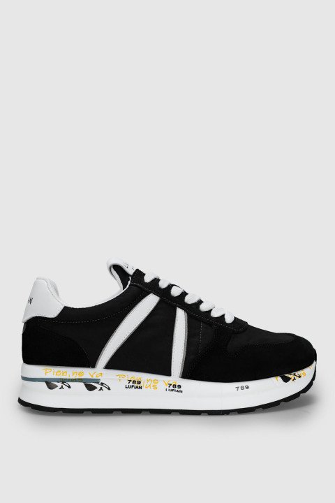 Rex Erkek Sneaker Ayakkabı Siyah - LUFIAN