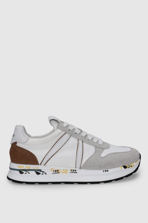 Rex Men's Sneaker Shoes White - Lufian