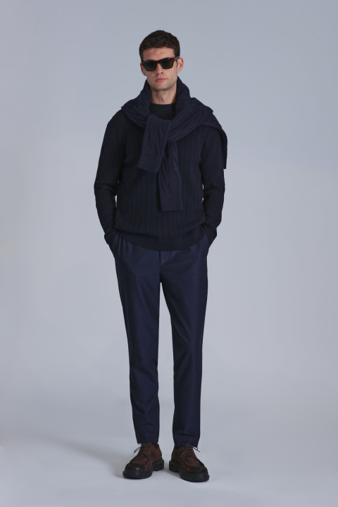 Rıght Erkek Kazak Lacivert - Lufian (1)