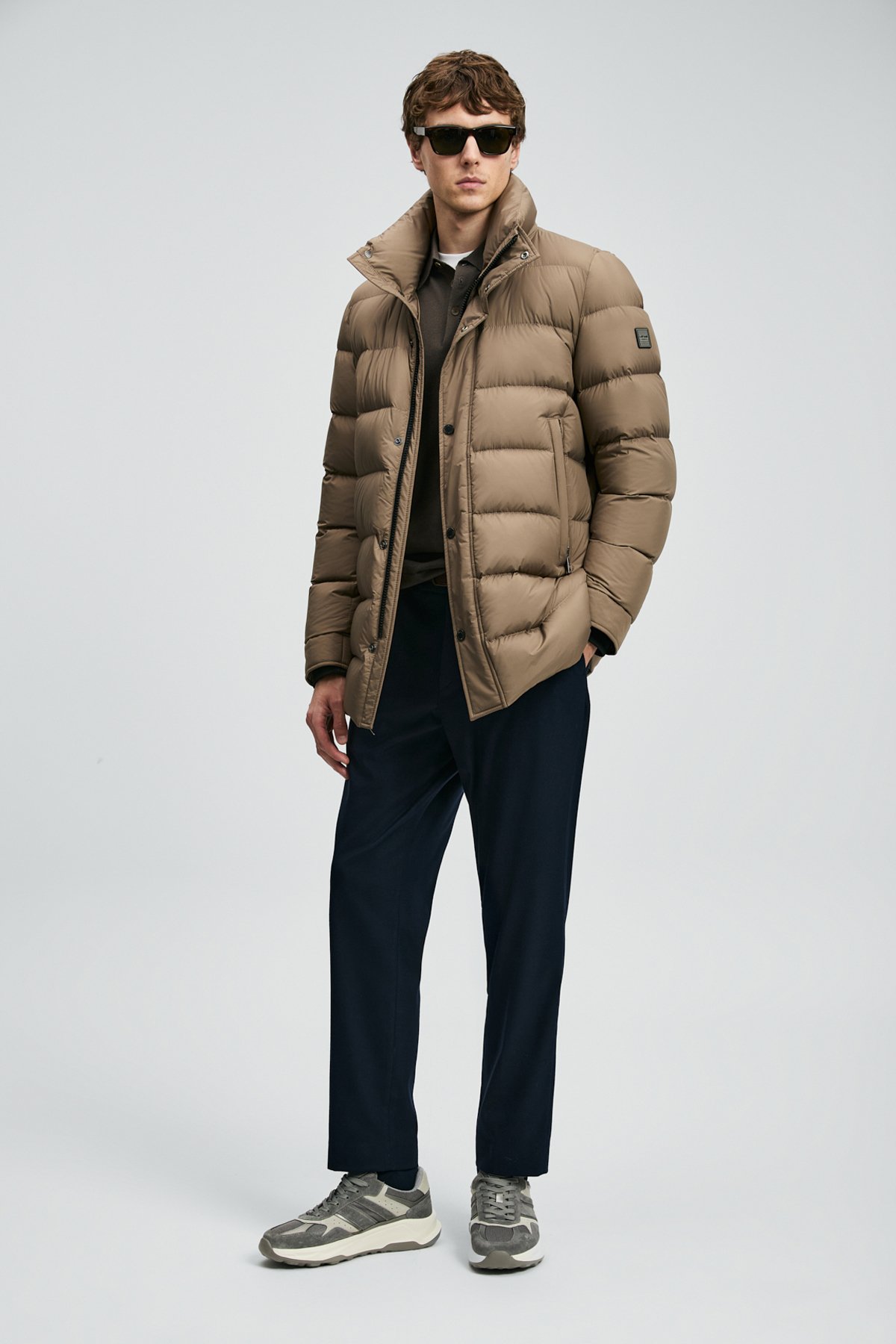 Rıld Kaz Tüyü Erkek Mont Kum - Lufian (1)