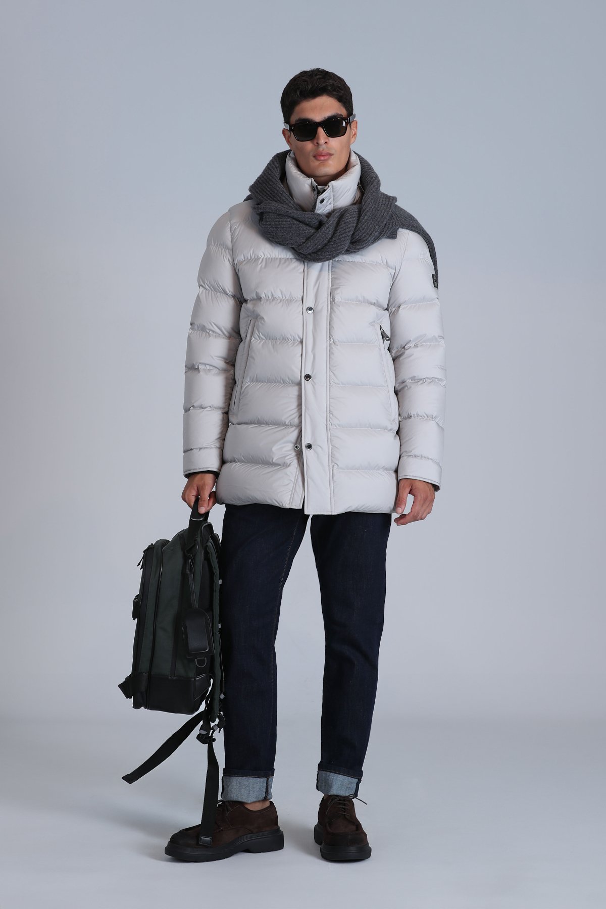 Rıld Kaz Tüyü Erkek Mont Taş - Lufian (1)