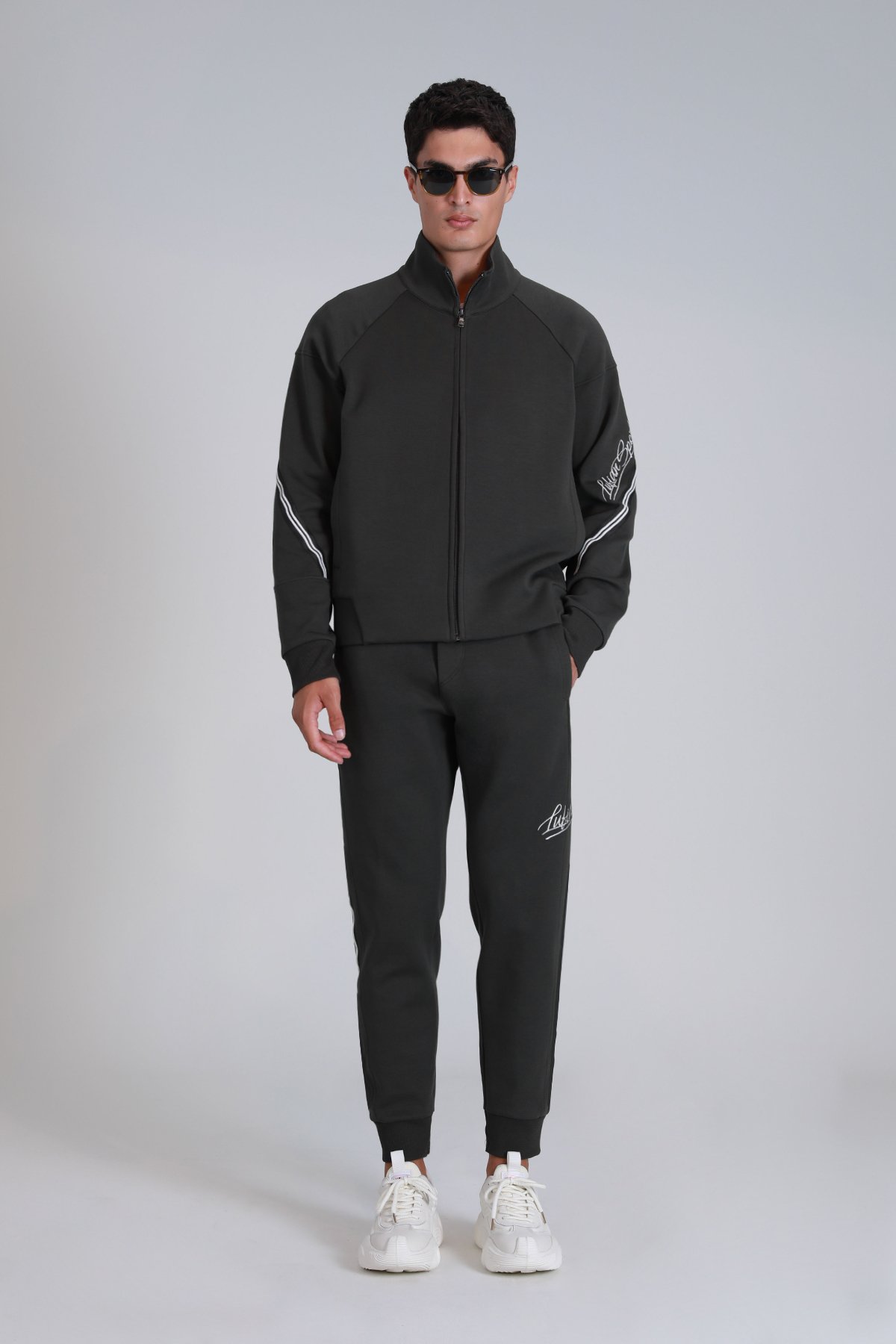 Roader Erkek Eşofman Altı Koyu Yeşil - Lufian