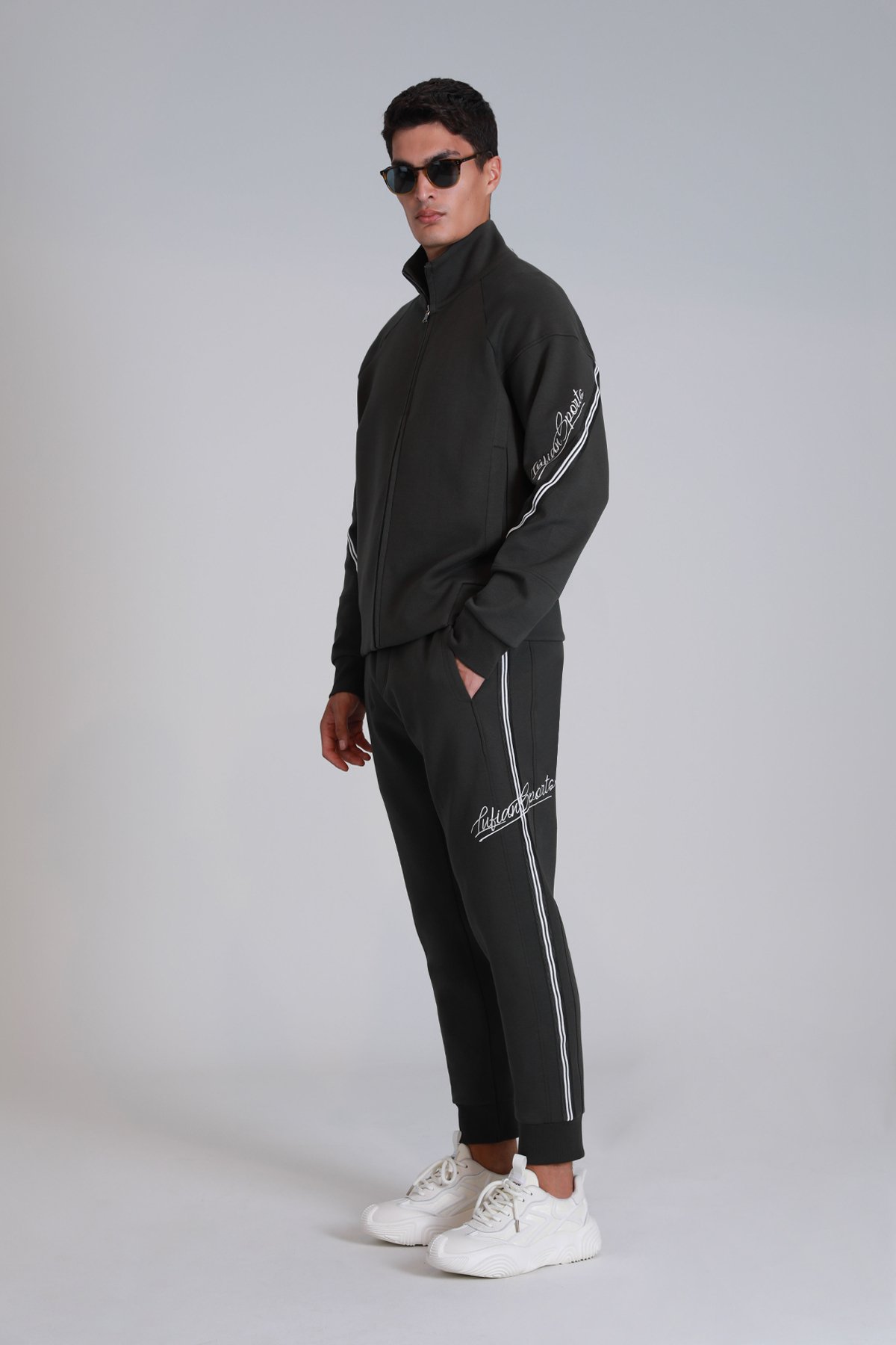 Roader Erkek Eşofman Altı Koyu Yeşil - Lufian (1)