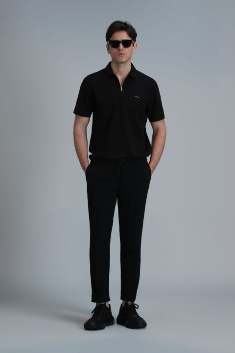 Robert Smart Erkek Polo Tişört Siyah - Lufian (1)