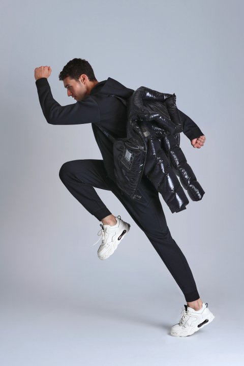 Robust Erkek Sweatshirt Siyah - Lufian