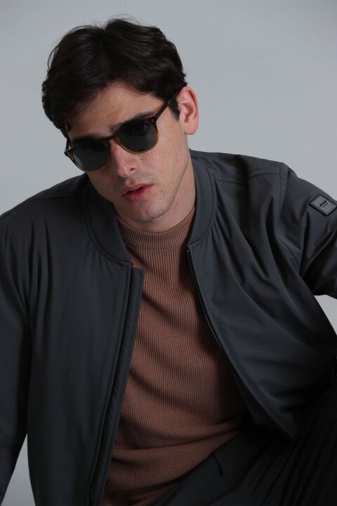 Roger Male Coat Green - Lufian
