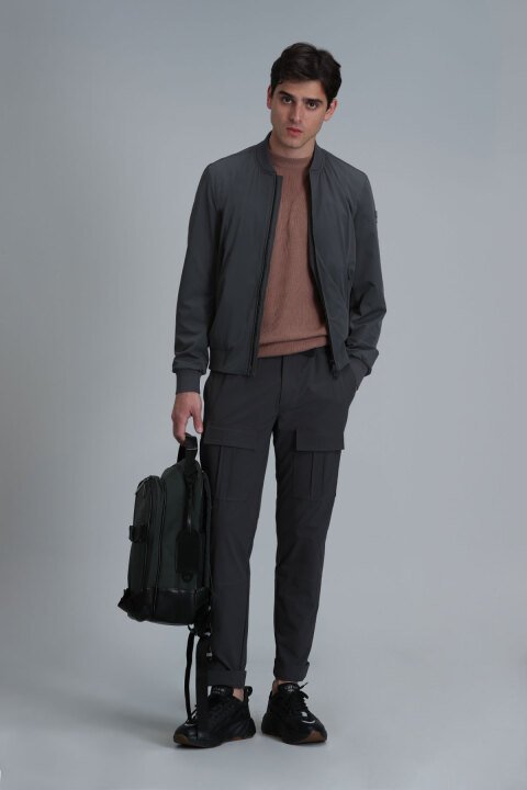 Roger Male Coat Green - Lufian (1)
