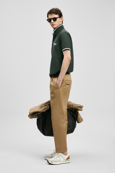 Smart Mens Chino Pants Slım Fıt Beıge - LUFIAN (1)