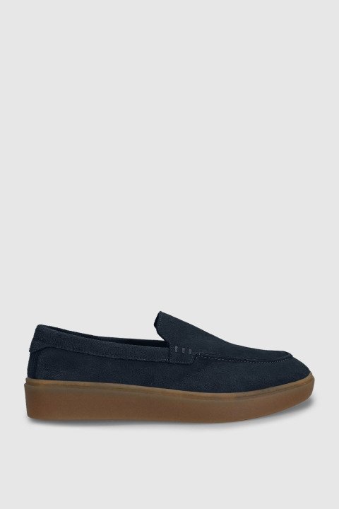 Row Erkek Sneaker Ayakkabı Lacivert - Lufian
