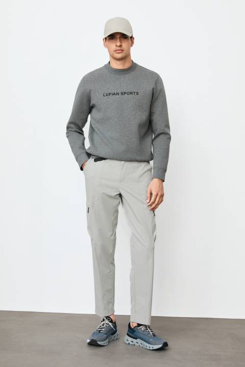 Male Sweatshirt Grey - LUFIAN