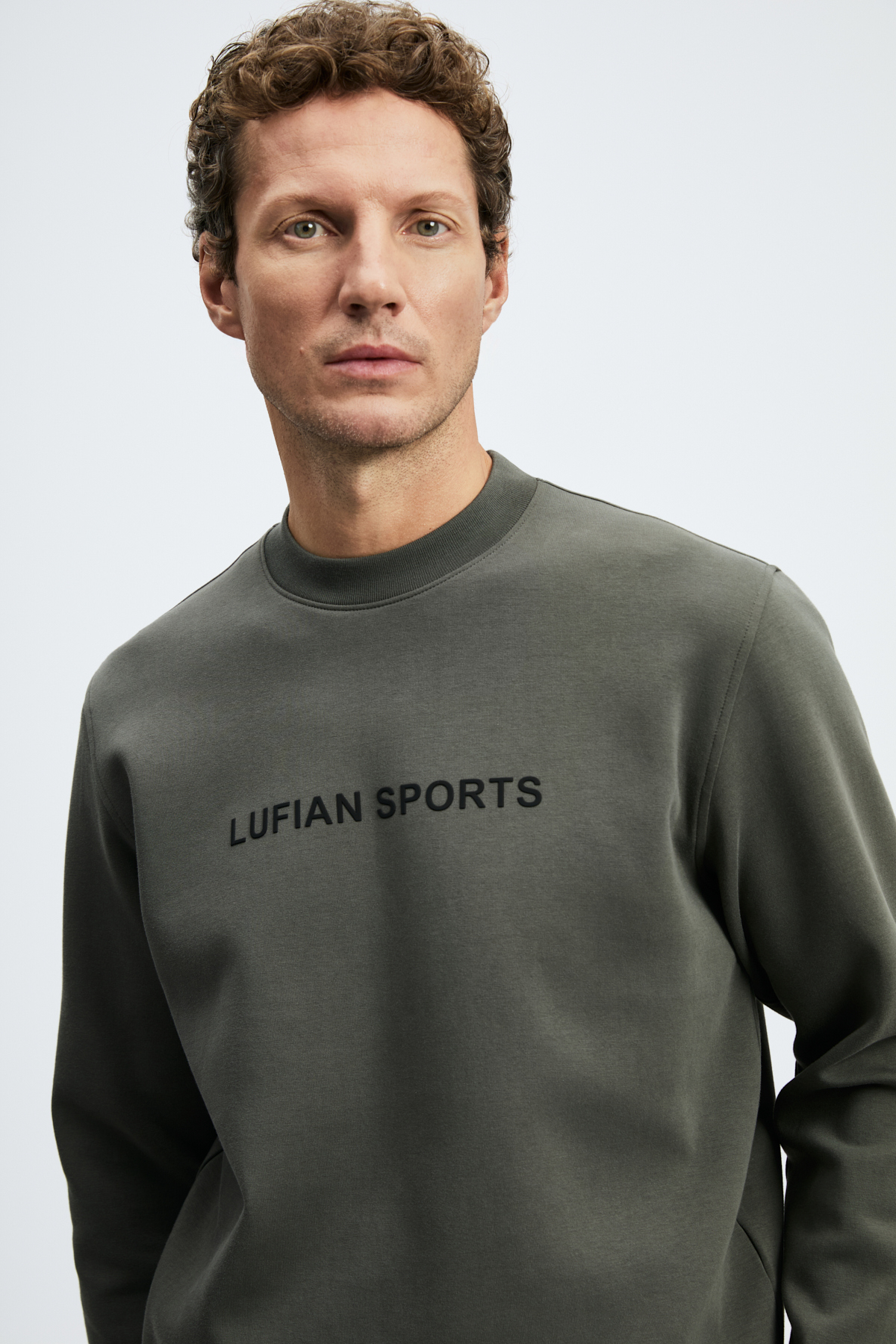 Rowan Erkek Sweatshirt Yeşil - LUFIAN (1)