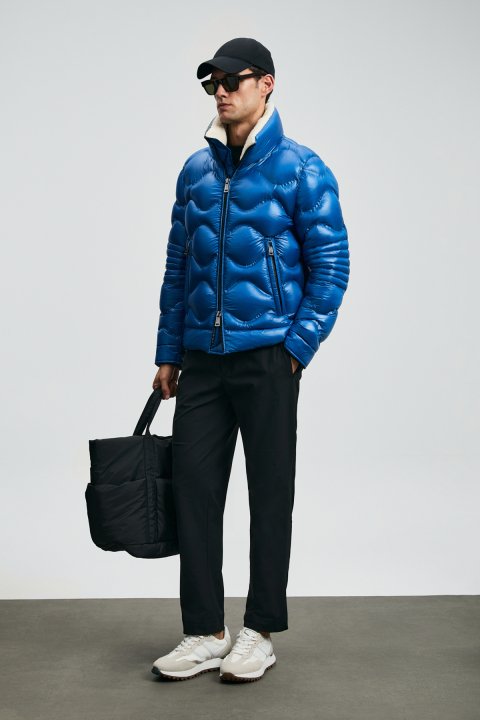 Roy Kaz Tüyü Erkek Mont Saks - Lufian (1)